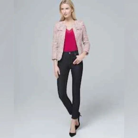 White House Black Market | The Jegging Crop Size 2 Black - Picture 7 of 12